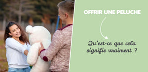 Que signifie offrir une peluche à une personne ?