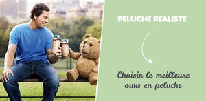 Ours en peluche réaliste 