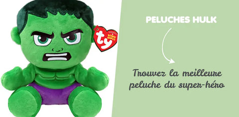 Peluche Hulk : Trouvez la meilleure peluche du super-héros