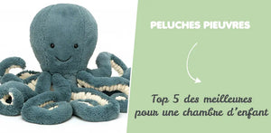 Top 5 des peluches pieuvres pour décorer une chambre d’enfant